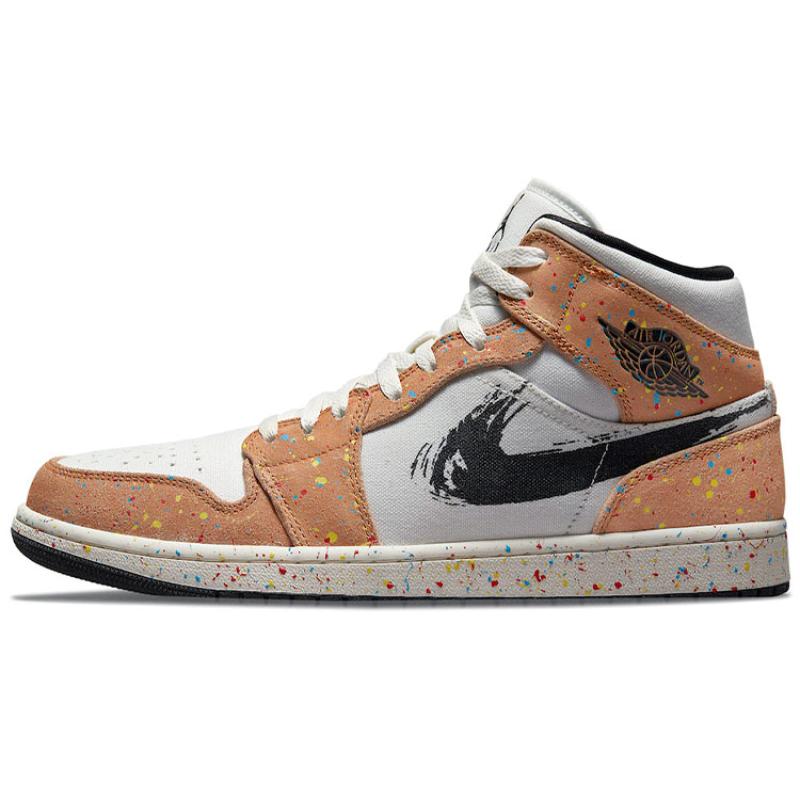 

Air Jordan 1 Mid Se Brushstroke Paint Splatter Jordan DA8005-100 42