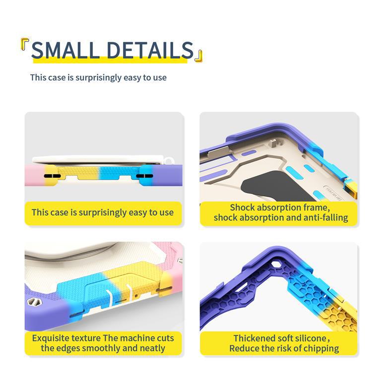 Samsung TAB A11+/A9 Plus Silicone Protective Case - Drop-Proof, Collision-Proof, Three-Proof.