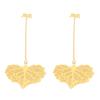 2pcs Leaf Vein Bookmark Metal Ingenious Vintage Thin Lightweight Hollow Leaf Bookmark for Household