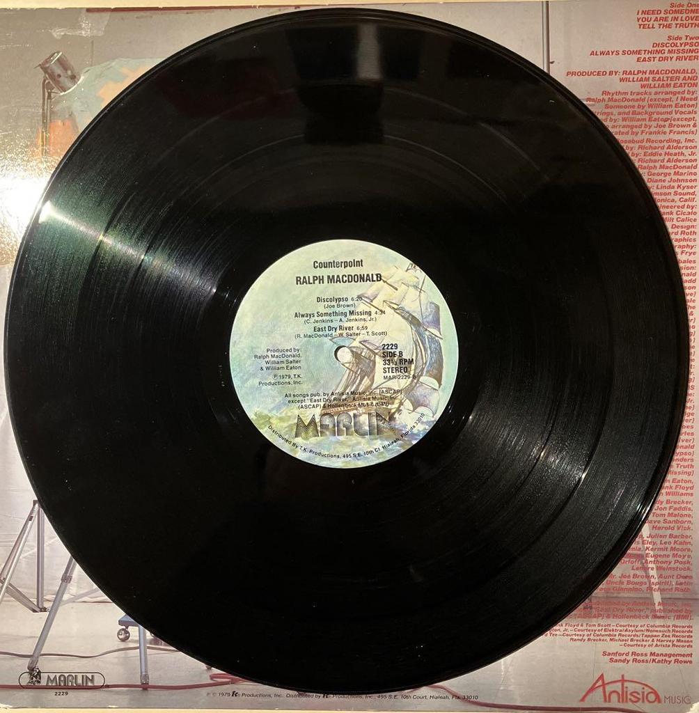 [USED] Price Reduced! Ralph McDonald Counterpoint LP