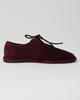 Flat Shoes Krula 638210 36 Burgundy Suede