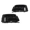 Fog Light Grille Set Left Right Glossy Black Impact Resistant Stylish for A6 C8 PA Sport 2022