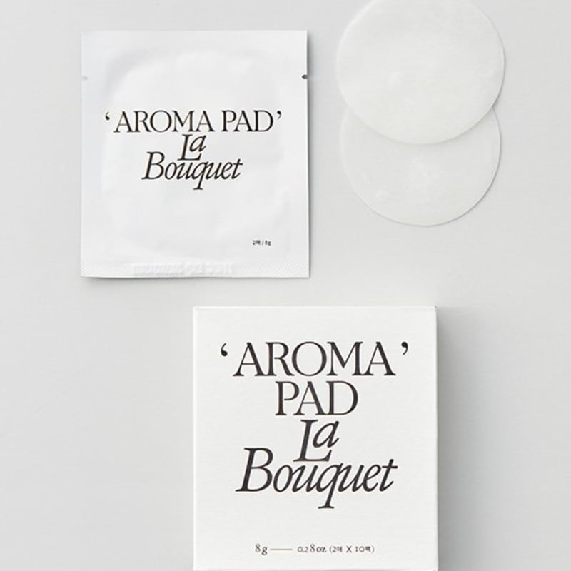 [La Bouquet] (Cooling/Soothing) Aroma Serum Pad Travel Pack (2 sheets x 10)