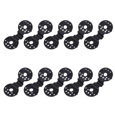 10Pcs Shade Cloth Plastic Clip Detachable Multifunctional Sun Shade Clips for Outdoor Cropland