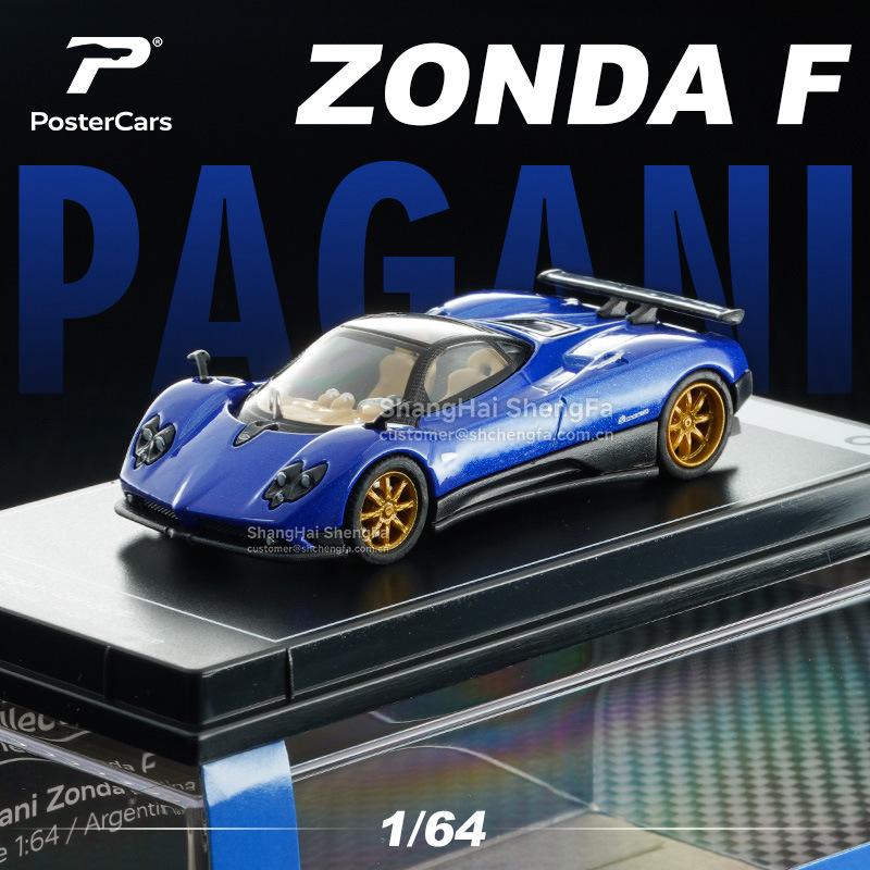 

PosterCars PC 1:64 Exotic Supercar Collection Series - Alloy Die-Cast Models Set Premium Collector‘s Display