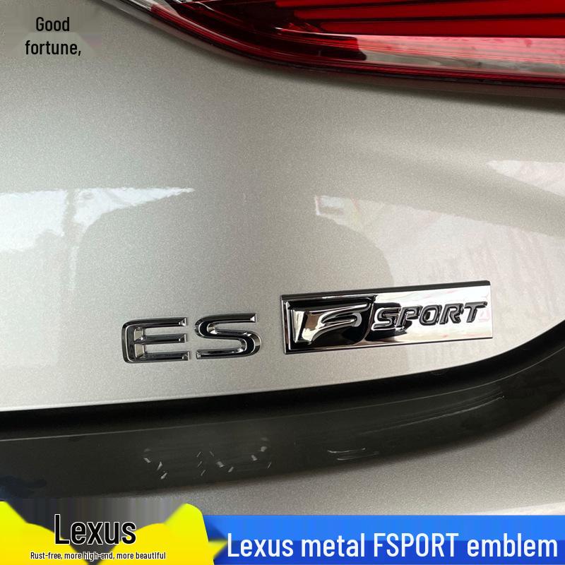 Compatible with Lexus IS200T, RX, ES, NX, CT200; features FSPORT logo and rear emblem.