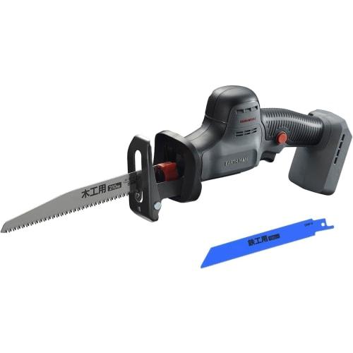 [2011 Good Design Award Winner] Takagi EARTH MAN Share Link Saber Saw, 18V Rechargeable, Brushless, Compact, for Cutting Wood, Branches, and General M