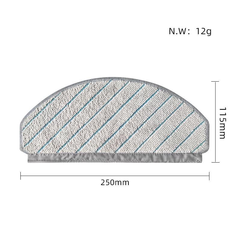 Replacement For ECOVACS T10 PLUS Robot Vacuum Cleaner Spare Parts Main brush Side Brush Hepa Filter Mop Rag Dust Bag