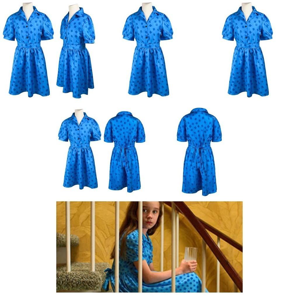 Matilda Cosplay Kostým Šaty Pro Dívky Směs Polyesteru Sladký A Svíží Styl Velikosti Pro Děti I Dospělé