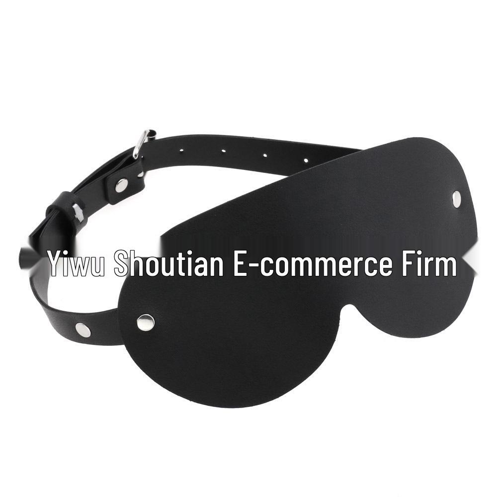 Cross-border Blackout Erotic Eye Mask: Halloween Party & Music Ball Decoration Props