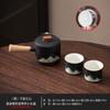 National trend portable landscape travel kung fu tea set tea tray teapot 24 teacup ceramic set camping