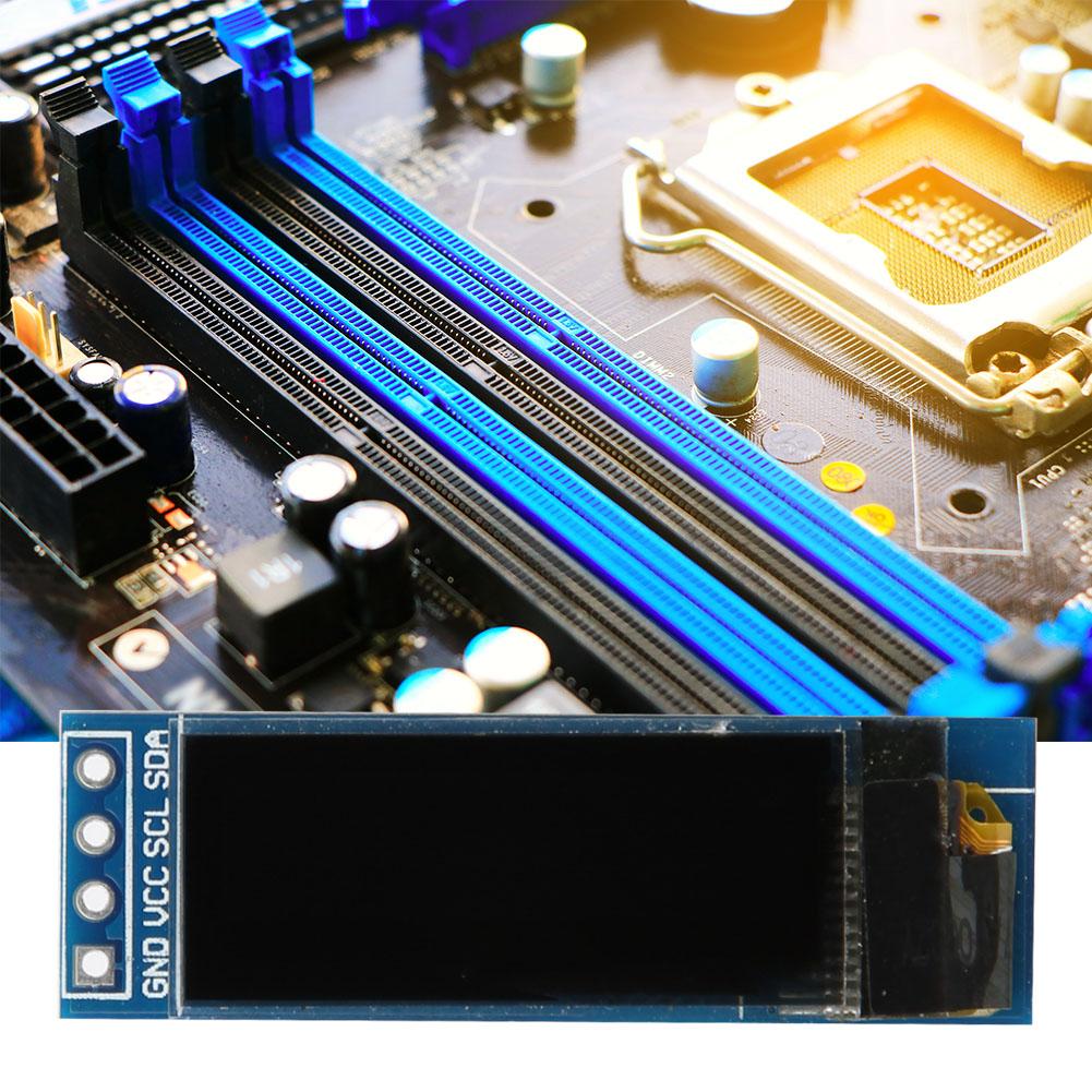 0.91in   Display Module IIC Interface 128x32 WhiteCelsiusBlue Display Module 3.3.5V