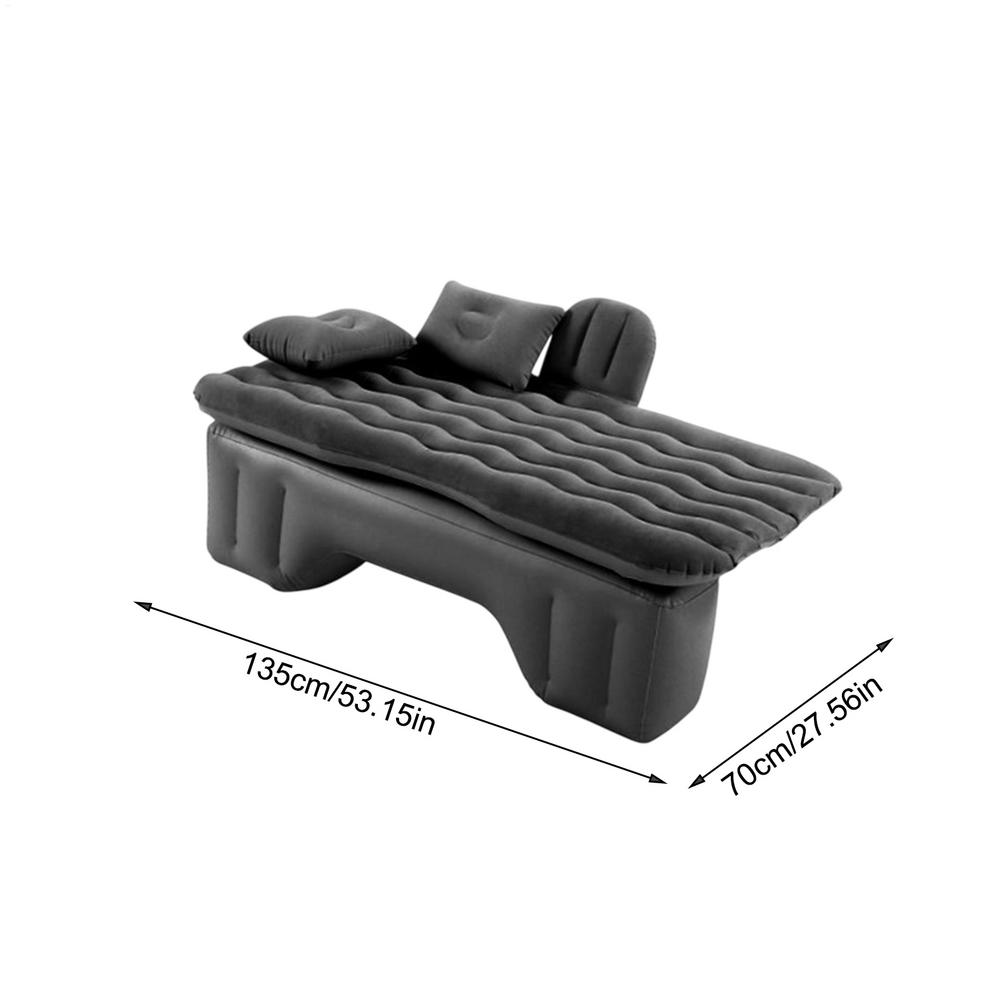 

Inflatable Car Mattress Inflatable Back Seat Air Mattress Reusable Car Travel Mattress Multifunctional Sleeping Bed