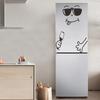 Fridge Sticker Self Adhesive Eco-friendly Removable Easy To Apply Wide Application Decorative