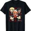 Chibi Character Montage Anime T-Shirt