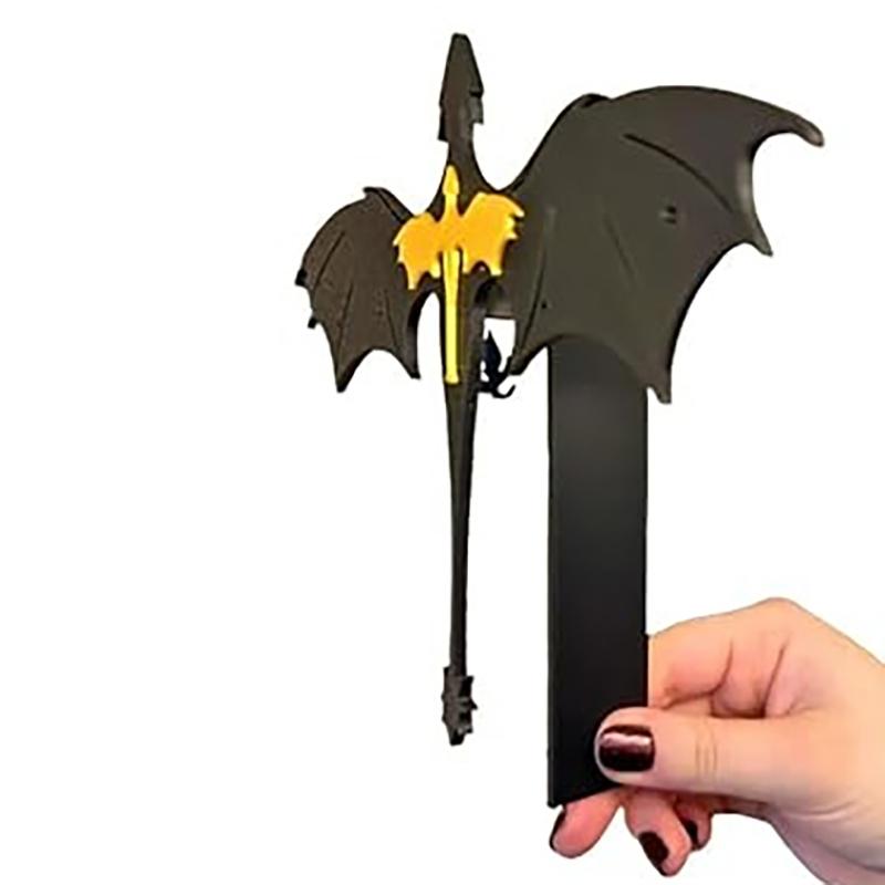 Dragon Book Insert Fourth Wing Double Dragon Book Insert 3D Bookmark Supplies Handmade Decorative Bookends Bookshelf Decor