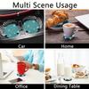 2 Pcs Bling Car Cup Holder Coaster, 2.75" Anti-Slip Shockproof Universal Fashion Car Coaster