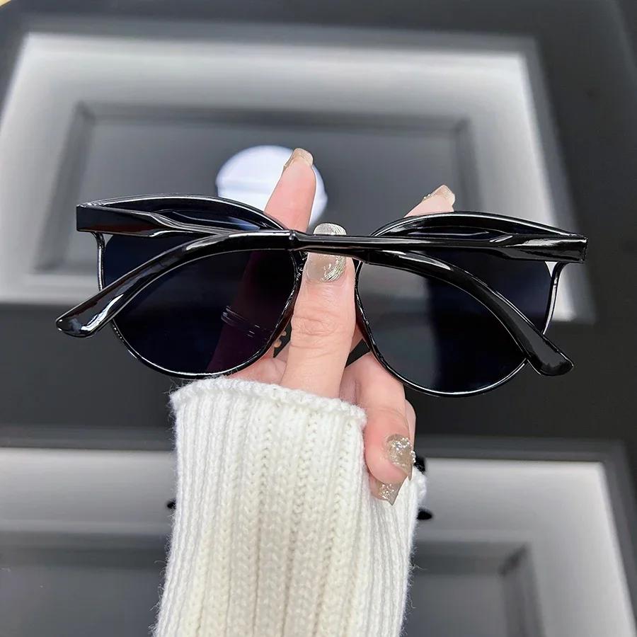 Cat Eye Vintage Sunglasses Women Men Brand Designer Mirror Sun Glasses Female Male Punk Fashion Retro Designer