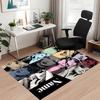 Custom Name Taylor Swift Printed Carpet, for Office Chair Living Room Bedroom Kitchen Room Decor Gifts.
