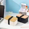 1550ml Lunch  Containers Stackable Salad Box Multifunctional Japanese-style Lunch Boxes  Student