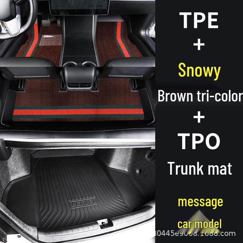 Zhonghua H530 2011-2018 Non-Slip Wear-Resistant TPE Car Floor Mats