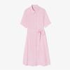 [lacoste] Women's Linen Shirt Dress EF319E-56GZ4H