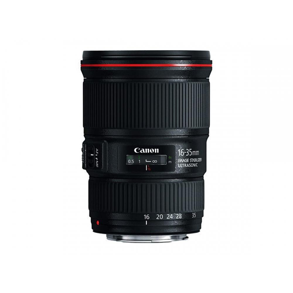 Obiettivo zoom grandangolare Canon EF16-35mm F4L IS USM Full Size compatibile EF16-3540LIS