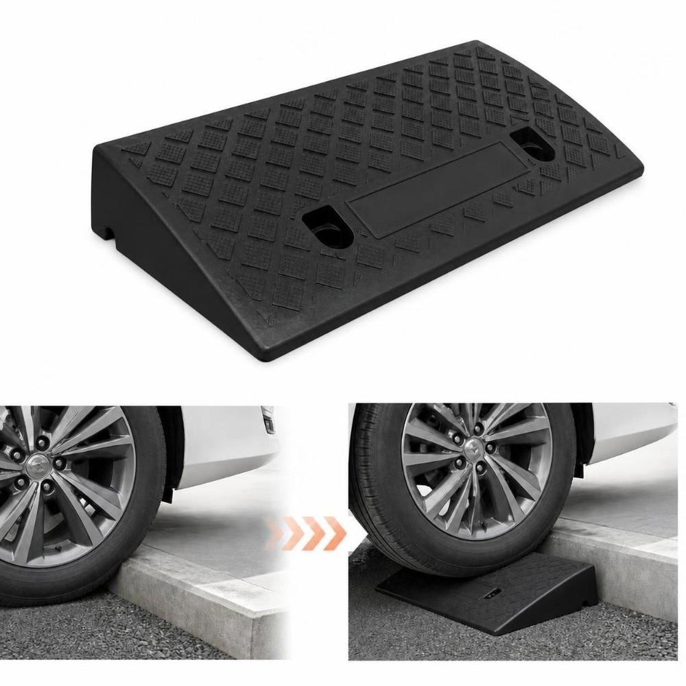 50/70/100mm Driveway Ramp Plastic Car Wheel Ramp Portable Threshold Ramp  Truck