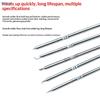 [TL]T12 I ILS J02 JL02 K KU Soldering Iron Tips For Hakko Fx951 DIY T12 Electric Soldering Iron Soldering Station Welding Tools