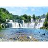 Wasserfall Wandbild Fließendes Wasser Große Tapete Modernes 3D Landschaftsmural Wohnzimmer Hintergrund Dekor Tapete