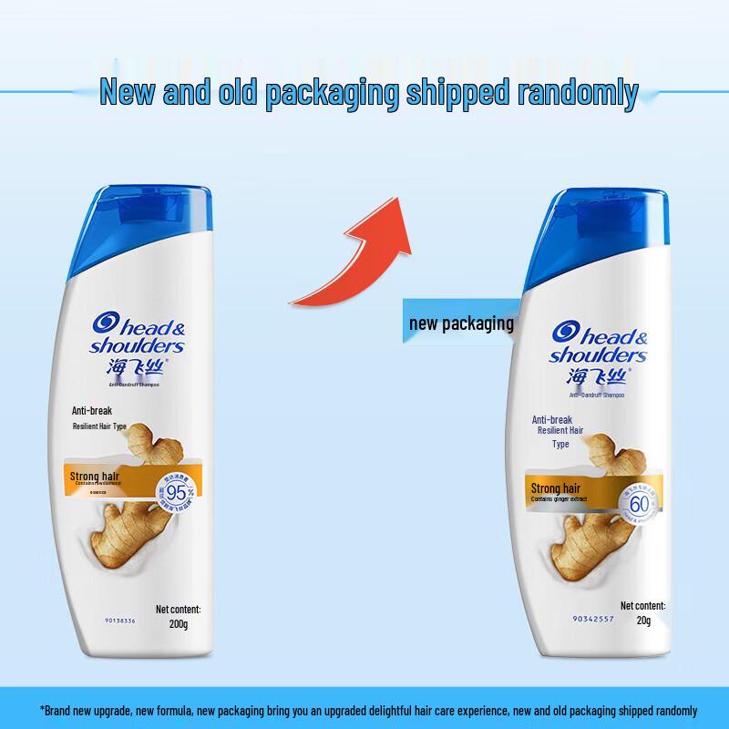 Head & Shoulders Ginger Anti-Dandruff & Hair Strengthening Shampoo