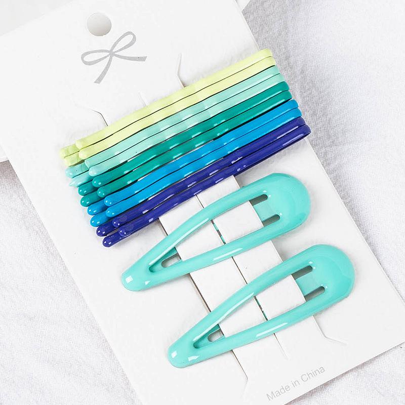 1Set Cute Candy Colors Dripping Hairpins BB Clip Girls Children Hair Clip Pin Barrette Accessories Women Kids Hairgrip Headdress