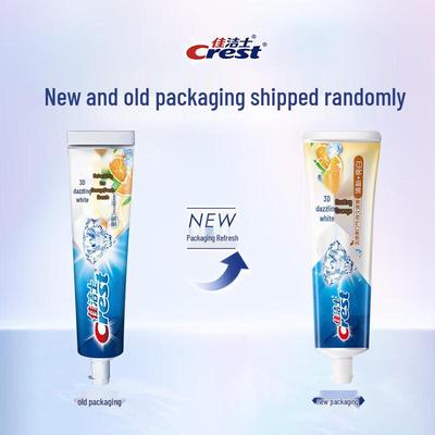 Crest 3D White Refreshing Icy Orange Toothpaste