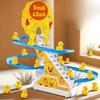 Children'S Yellow Duck Automatic Climbing Stairs Puzzle Electric Track Toys Fun Gifts Creative Christmas And Easter Gifts