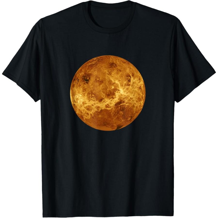 

Venus The Second Planet Astronomers Planetary Science Humor T-Shirt XXXXXL чорний