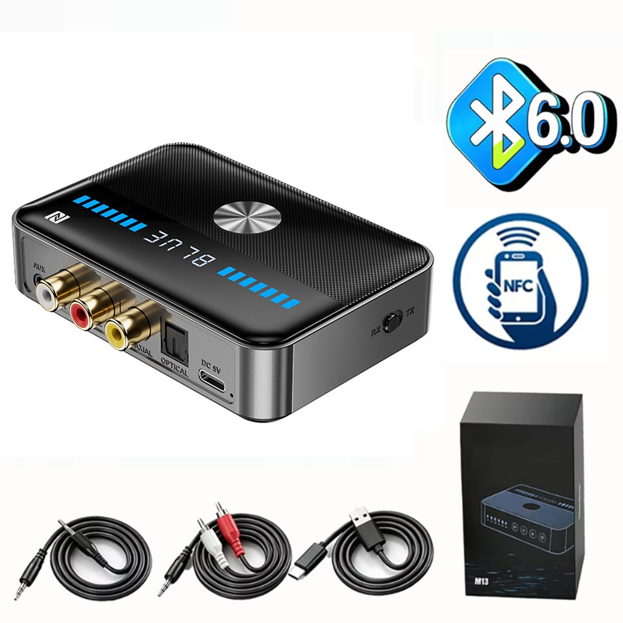 Bluetooth 6.0 Audio Transmitter Receiver