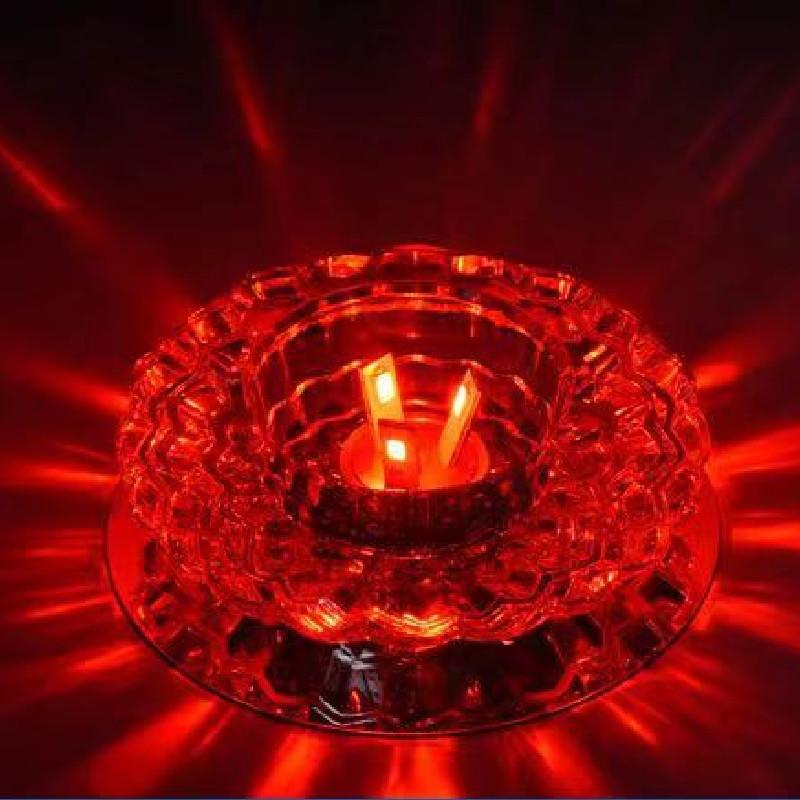 Stunning Crystal Led Recessed Downlight For Living Room Modern Ceiling Light Fixture