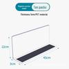 Supermarket Shelf Divider L-Shaped Magnetic Anti-Fall Separator