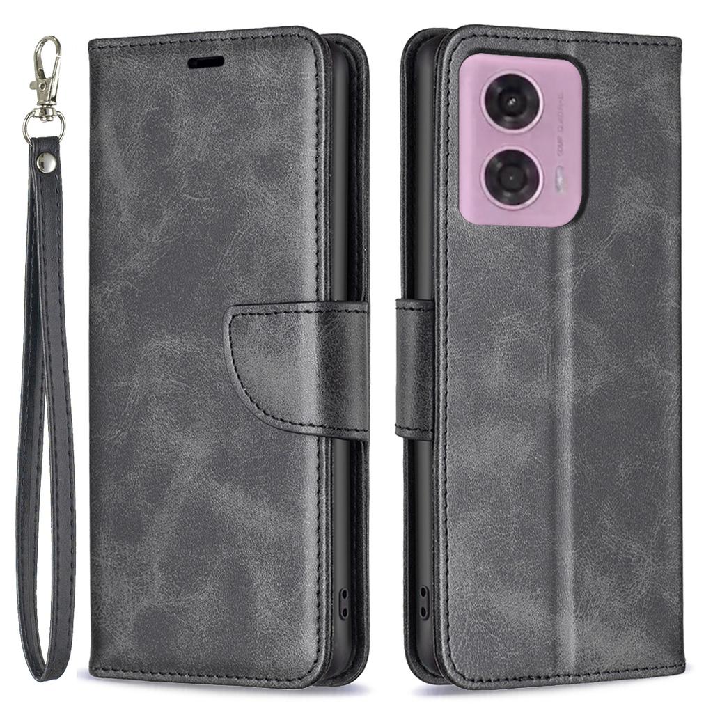 For Motorola Moto E14 4G/G04 4G/G04s 4G/G24 4G Leather Phone Case Anti-Drop Wallet Phone Cover