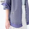 Teenie Weenie Women's 2026 Summer Plaid Bear Shirt