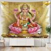 Buddha Statue, Printed Tapestry, Still Life Oil Painting, Room Art Decoration, Blanket, Mandala, Home Wall Hanging Cloth