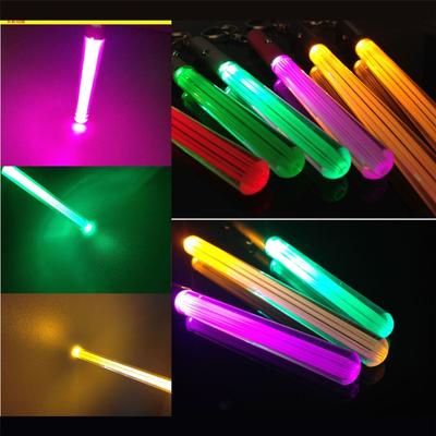 Porte-clés Sabre Lumineux Brillant pour Fête Clubs Bâton Lumineux Mini Porte-clés Sabre Laser pour Cadeaux Créatifs pour Ami Famille