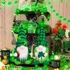 Patrick's Day Green Gnome Scandinavian Tomte Gnome Shamrock Decorations
