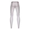 Męskie jedwabiste legginsy do jogi z lodowym efektem Elastyczny pas Ultra cienkie z wyprofilowaną kieszonką Prześwitujące rozciągliwe spodnie