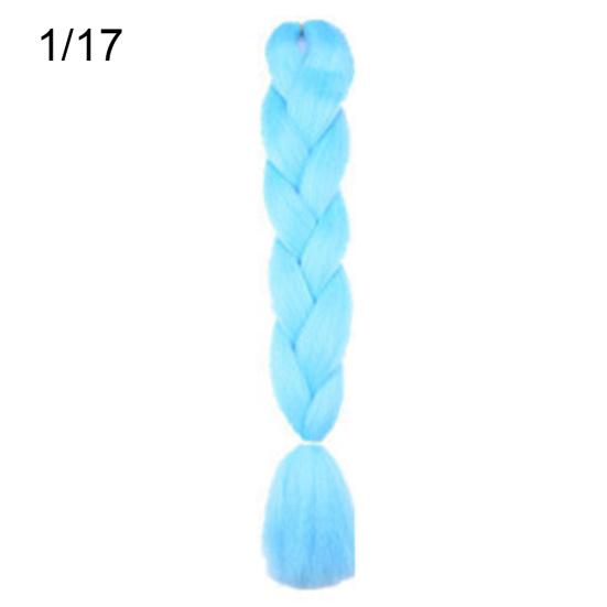 

Женские Jumbo вязание крючком плетение Ombre Color Синтетические наращивания волос Kanekalon