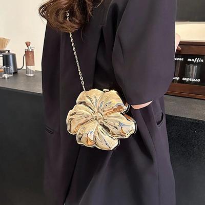 Zakázková designová mini květinová taška pro ženy cool trendy řetízková taštička na rtěnku nejnovější a nejoblíbenější