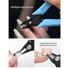Manicure Nail Pliers For Rhinestones Gems Removal Wire Cutter Nail Unloading Nippers Chain Scissors Nail Art Tool Nail Art Drill Bit Remover