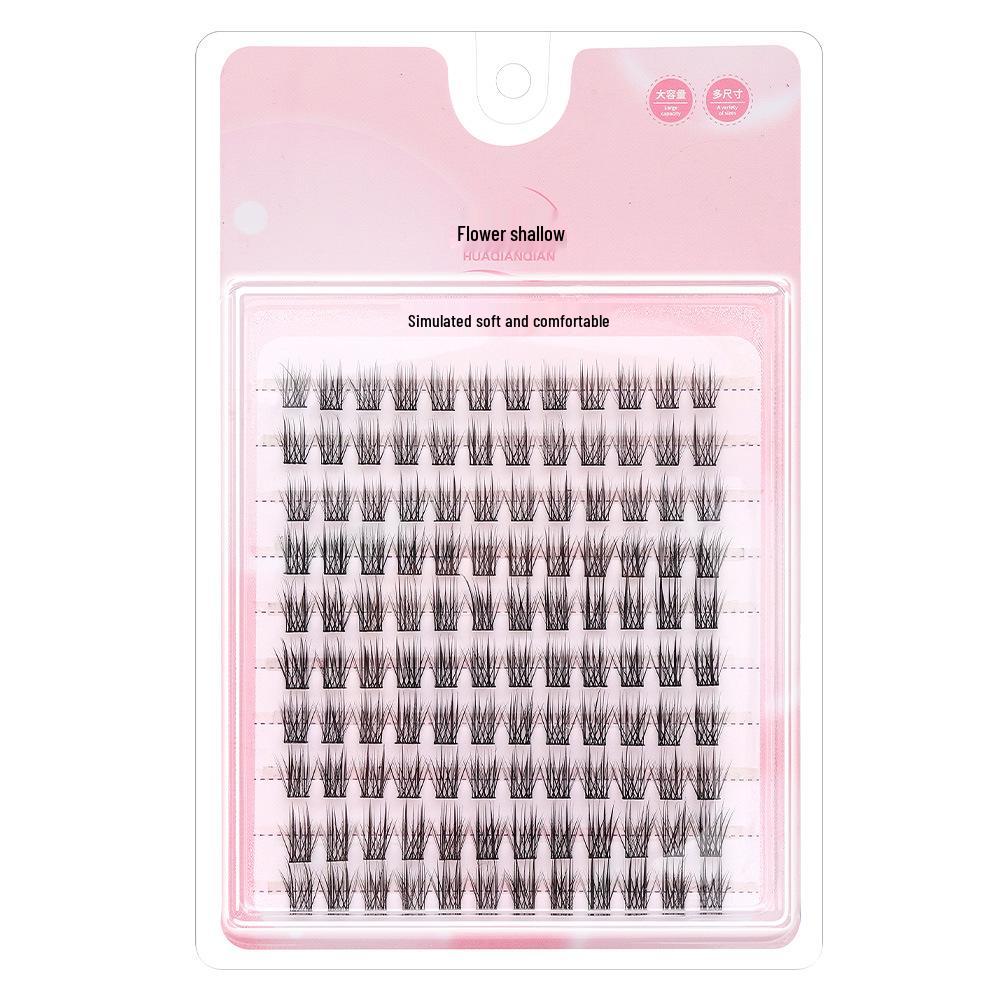 

Накладные ресницы Wild Feather Большой объем Натуральные черные стебли Мультяшные