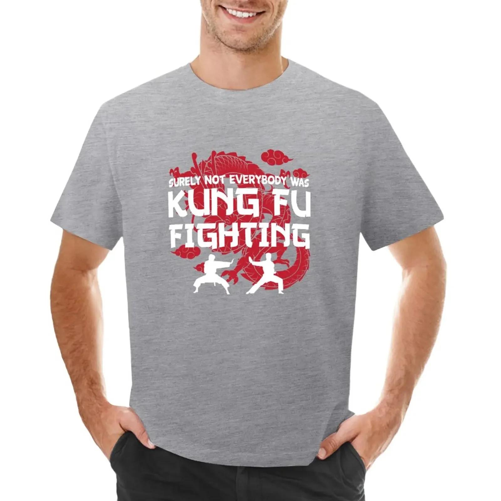 

Surely not Everybody Was Kung Fu Fighting TShirt cute tops quick drying big and tall t shirts for men S