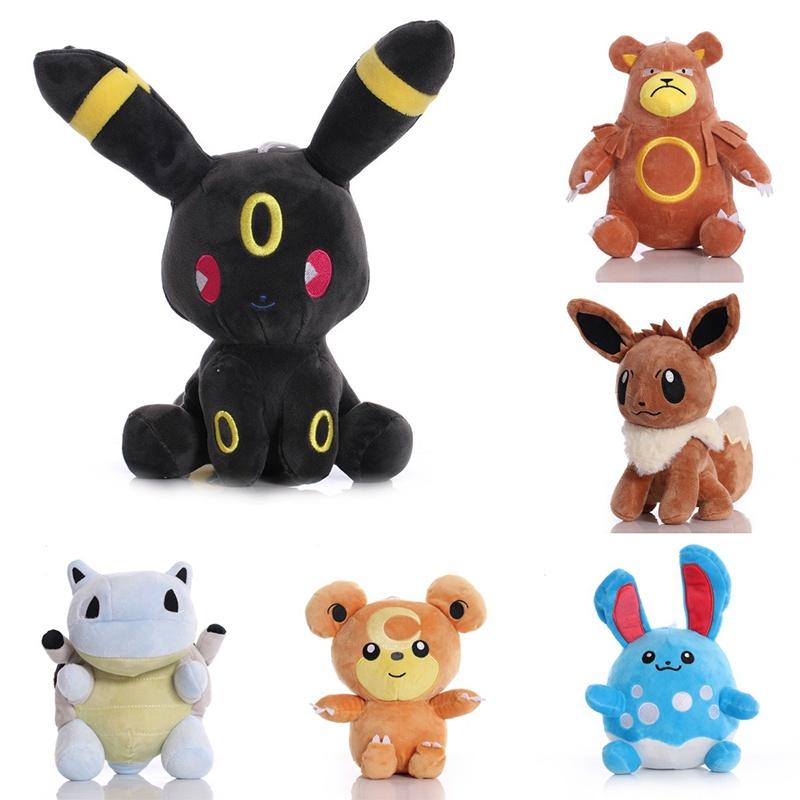 34style Anime Pikachues Mariru Flareon Image Toys Cartoon Doll Plush